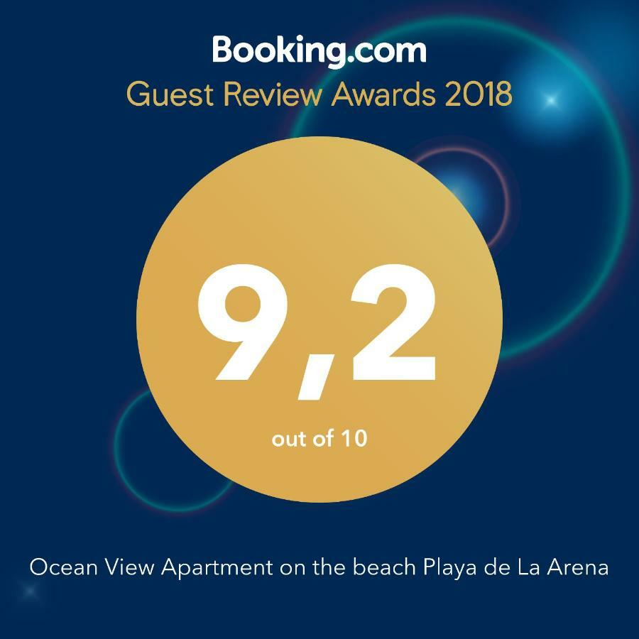 Ocean View Apartment At The Beach Playa De La Arena بويرتو دي سانتياغو المظهر الخارجي الصورة